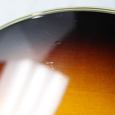 Washburn AB10 Acoustic-Electric 4-String Bass, Vintage Sunburst #12943 image 8