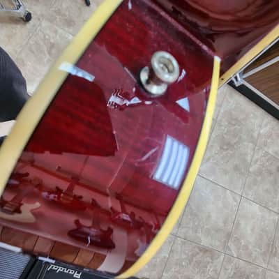 Epiphone Emperor Swingster with Rosewood Fretboard 2014 - 2019 - Wine Red image 17
