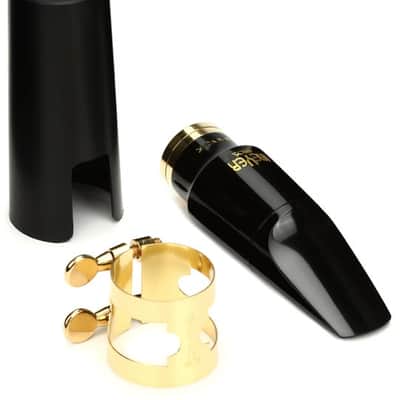 Meyer AMR-C-NY-6M Bros Connoisseur New York Hard Rubber Mouthpiece - 6M image 2