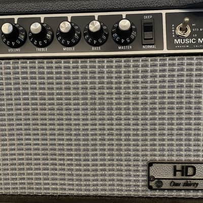 Music Man D130 Head ex 10CC Strawberry Studios HD130 Head ex 10CC Strawberry Studios 1977 - Silver Grill image 5