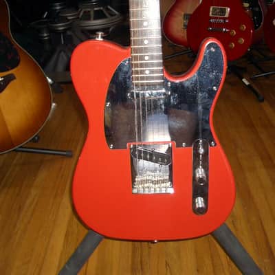 Fender Limited Edition American Standard Telecaster with Matching Headstock 2009 Fiesta Red image 2