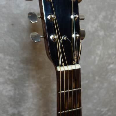 Vintage Hohner II G-03 acoustic guitar with gig bag image 2