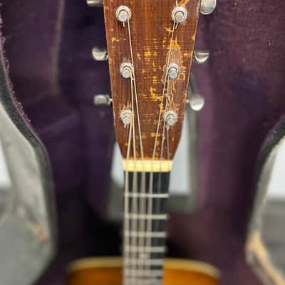 1949 Martin D-28 Shade Top Brazilian Rosewood Sunburst Vintage Harptone Case Holy Grail! image 11