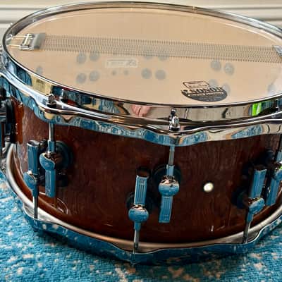 (CUSTOM-ORDERED) 14 x 6.5 Sonor SQ2 Mountain Burl Snare Drum (EARLY MODEL) image 21