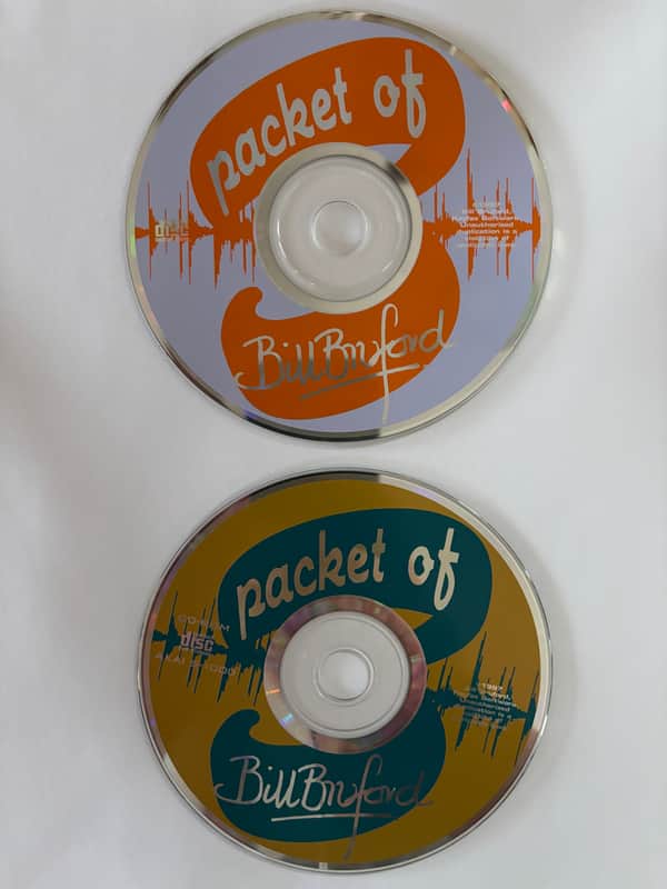 Bill Bruford Packet of 3 CD-Audio + CD ROM