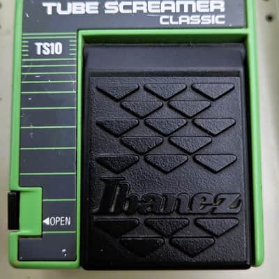 Ibanez TS10 Tube Screamer Classic Vintage Japan Master Series Effects pedal MIJ VG+ TS-10 JRC4558D Chip image 4
