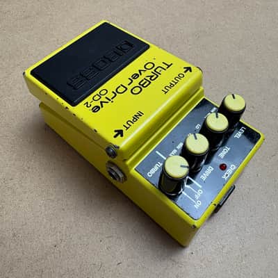 Boss OD-2 Turbo OverDrive (Black Label) 1986 - Yellow image 5