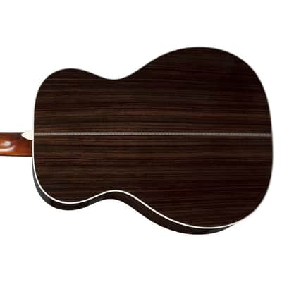 Martin OMJM John Mayer Signature Acoustic-Electric Guitar w/ Custom Hardshell Case - Natural image 5