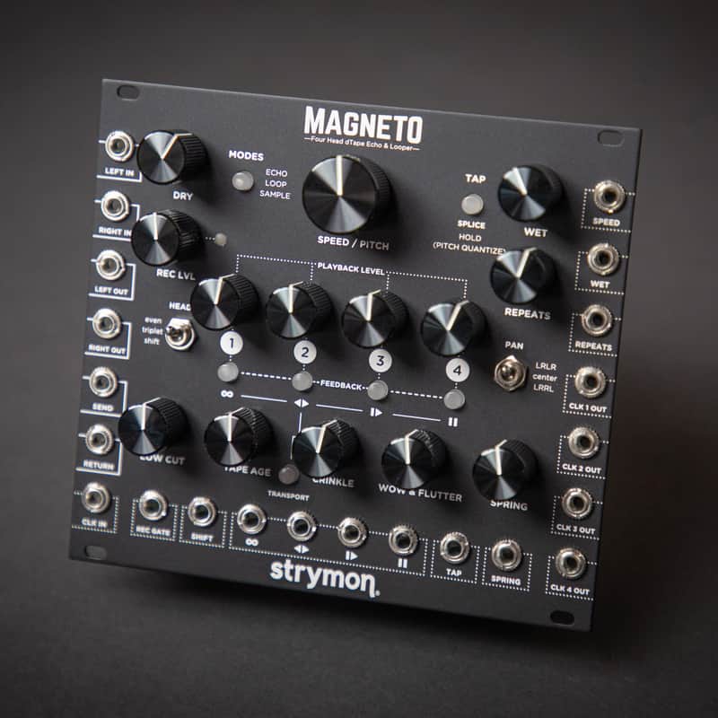 2019 Strymon Magneto Eurorack Black