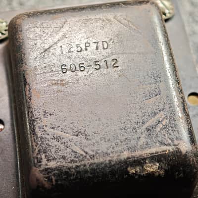 1965 Schumacher power transformer 125p7D 1965 image 4