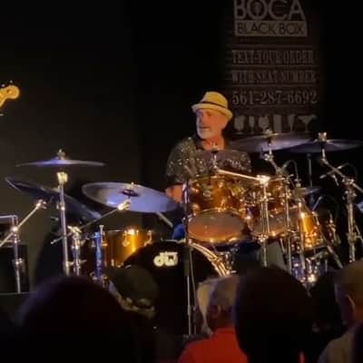 Tris Imboden's Chicago 50th Anniversary DW, Paiste, Gibraltar Complete Drum Set 2017 - Mirror Gold Lacquer. Immaculate! Authenticated! image 20