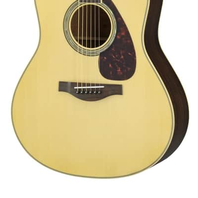 Yamaha LL6 ARE Original Jumbo, Solid Engelmann Spruce Top w/Deluxe Gigbag - Natural (Mint Demo Unit) image 2