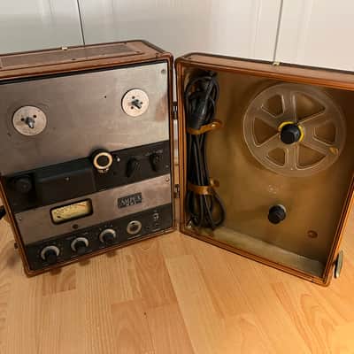 Ampex 601 & 620 - Reel-to-reel tape machine, amplifier and speaker - Please read description! image 2