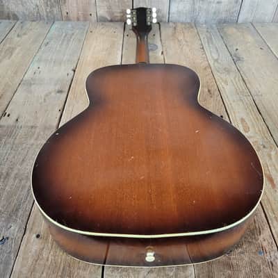 Custom Kraft Kay Made Vintage Acoustic Guitar Model 6116 - Sunburst image 12