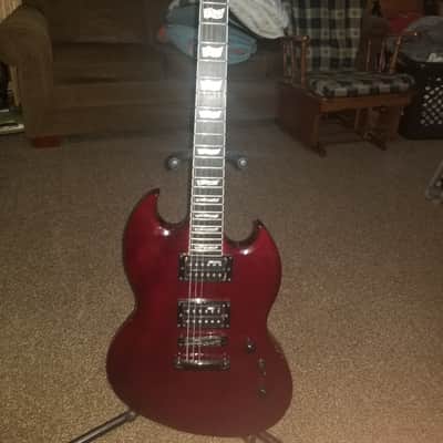 ESP LTD Viper-256 with Jatoba Fretboard 2018 - Present - See Thru Black Cherry image 1