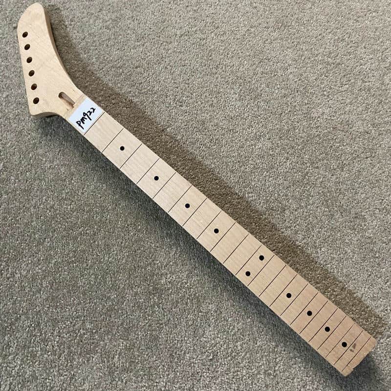 DIY Banan Head Guitar Maple Wood Neck image 1