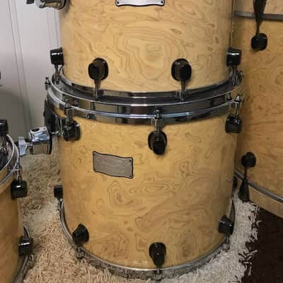 Mapex Orion Classic Series 5-Piece Shell Pack (22/16/14/12/10) - Antique Ivory Birdseye Maple image 11