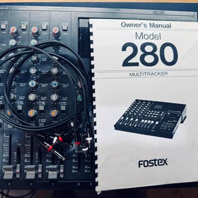 Fostex 280 Multitrack Analog Cassette Recorder 4-Track - Fully working with manual image 2