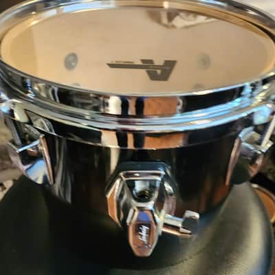 Ludwig 6 8 10 Concert Toms - Black Excellent Condition image 9