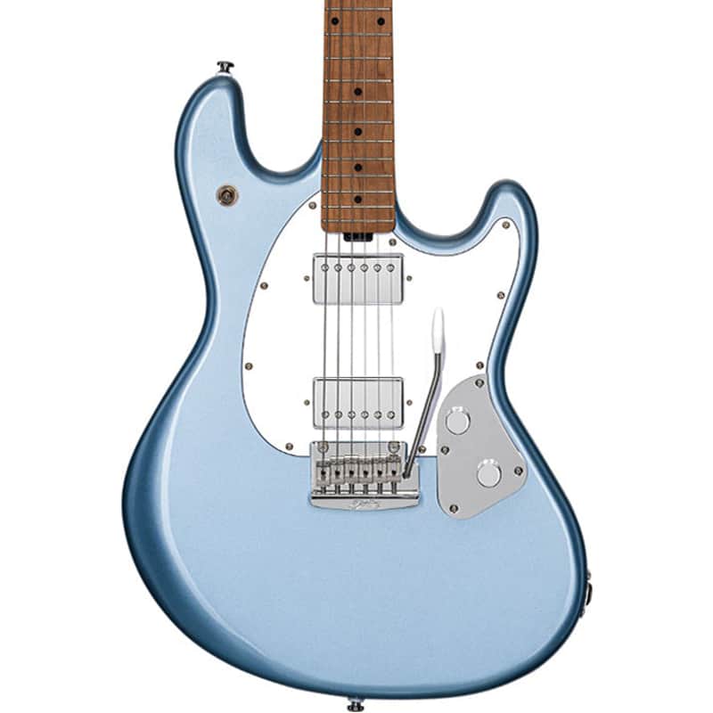 Sterling by Music Man StingRay SR50 Electric Guitar in Firemist Silver image 1