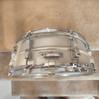 Ludwig Vintage Acrolite Aluminum Snare Drum, B/O Badge 1970s - 100% Original! image 4