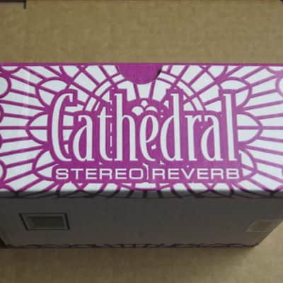 mostly very clean Electro Harmonix EMPTY BOX and original Owner's Manual & original Warranty / Registration card (+ bubble wrap) ONLY for EXO Cathedral Stereo Reverb pedal (NO pedal, NO adapter) image 4