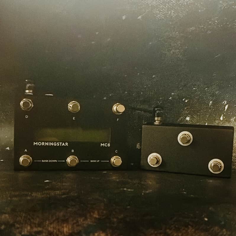 Smokin' Amp Co. Triple Footswitch for Morningstar MC6 MC8 PRO Digitech FS3X EHX and  Eventide image 1