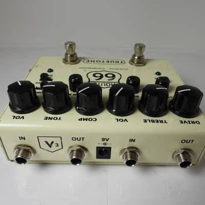 Truetone Route 66 American Overdrive Compressor Pedal Version 3 V3 Visual Sound image 4