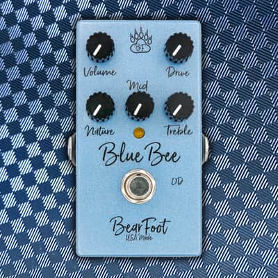 NEW BLUE BEE Bass Overdrive by BearFoot FX! "The Ultimate Bearfoot Blueberry OD!" **FREE SHIPPING!** image 1