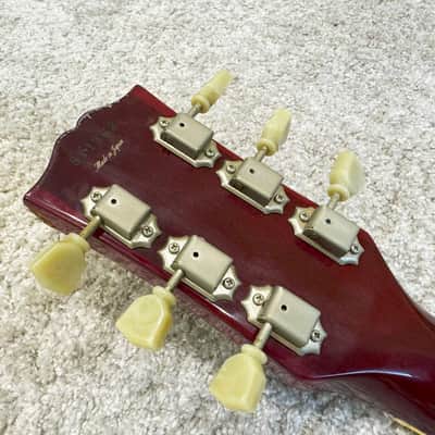 Epiphone Les Paul Standard Made in Japan Open Book Headstock (Japanese Domestic) 1998 - Cherry Burst image 10