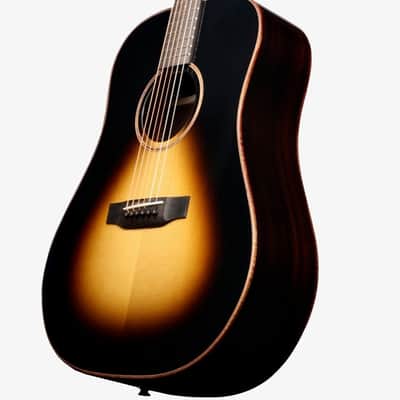 Bedell Coffee House Dreadnought Adirondack Spruce / East Indian Rosewood with K&K Pure Mini #324012 image 9