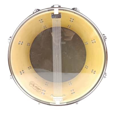 Ludwig 10x14"White Cortex Parade/Marching Snare Drum Rocker Black/White 4Ply P85 image 9