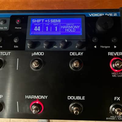 TC Helicon VoiceLive 2 | Reverb