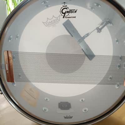 Gretsch GAS5514-ST Brooklyn Standard 5.5x14" 8-Lug Snare Drum 2020 - Present - Satin Black Metallic image 2