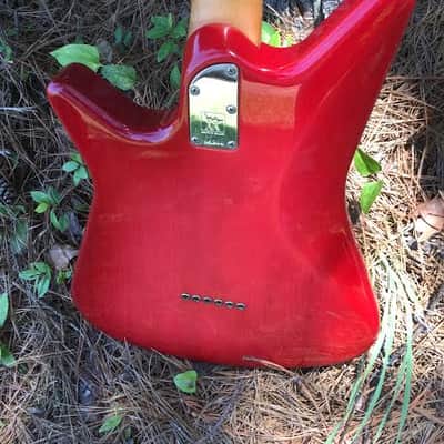 Ernie Ball Music Man Albert Lee Signature Model Electric Guitar 1ST year production 1994 Pink Burst image 8