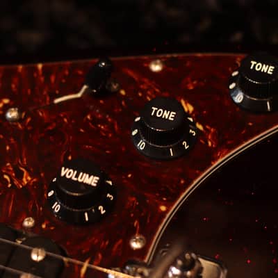 Suhr Classic 2H Early Serial #3435 (2004) - Black Cherry Metallic image 10