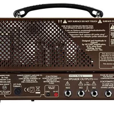 Victory VC35 The Copper Electric Guitar Amplifier Head 35 Watts image 4