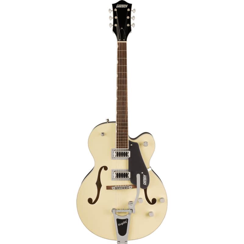 Gretsch G5420T Electromatic Classic Hollow Body Single-Cut with Bigsby 2024 - Present - Two-Tone Vintage White / London Grey image 1