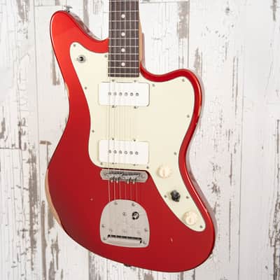 Suhr Classic JM Antique Limited Edition - Candy Apple Red w/ Mastery Vibrato image 2