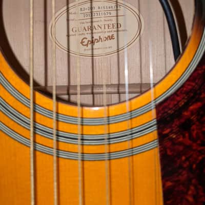 Epiphone EJ-200 Artist-VS Violin Sunburst image 5