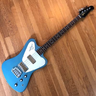 Gibson Non-Reverse Thunderbird 2012 Pelham Blue *upgrades* image 2
