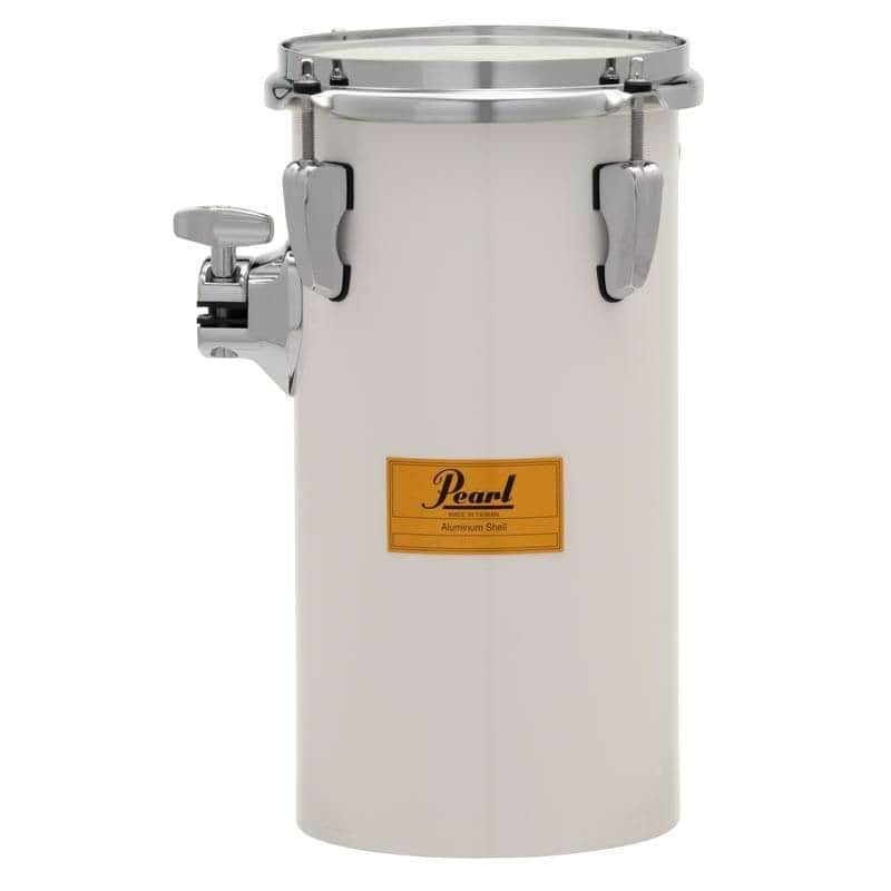 Pearl Rocket Tom 6x12 Arctic White w/Rectangle Badge image 1