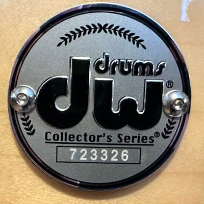 BRAND NEW DW Collectors Series Natural Lacquer 6.5x14 Snare image 3