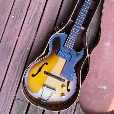 1961 Gibson ES-140 1961 Sunburst image 10