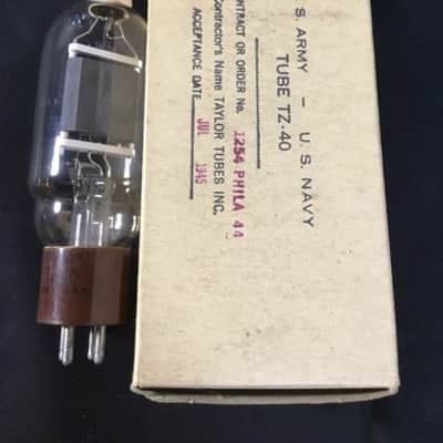 NOS NIB TAYLOR TZ 40  110E / 37 Transmitting Triode Vacuum Tube U.8066 image 1