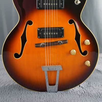 Guyatone Hollowbody Electric 1960s - Sunburst Japan Dual Pickup image 1