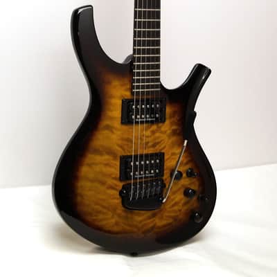 Parker PDF105 Electric Guitar w/ Ghost Piezo System - Vintage Sunburst + Gig Bag image 2
