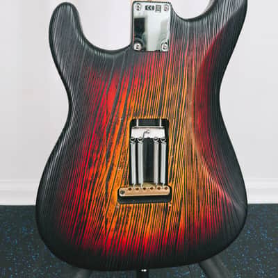 Fender Sandblasted Stratoaster 2019 - Sunburst image 9
