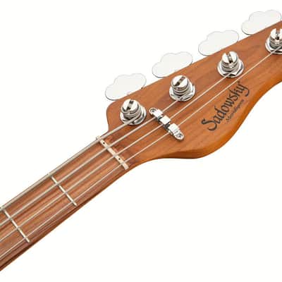 Sadowsky MetroExpress 21-4 M-Style Morado - Silver Sparkle Metallic image 8