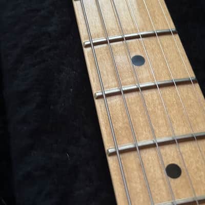 Fender American Standard Stratocaster with Maple Fretboard 2008 Olympic White image 4